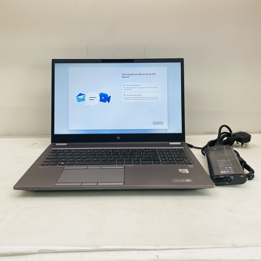 HP ZBook Fury 15 G7 Workstation - Intel Core i7-10850H vPro, 48GB RAM, Grade B