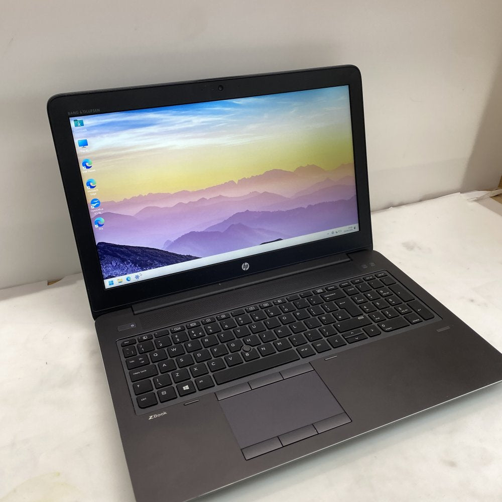 HP ZBook 15 G4 i7-7820HQ 16GB RAM 477GB Storage Mobile Workstation Grade B