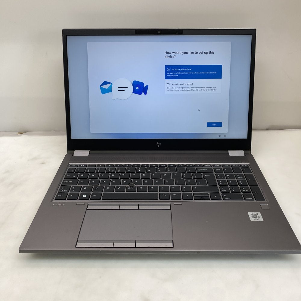 HP ZBook Fury 15 G7 Mobile Workstation i7-10850H 16GB RAM 477GB SSD Grade C