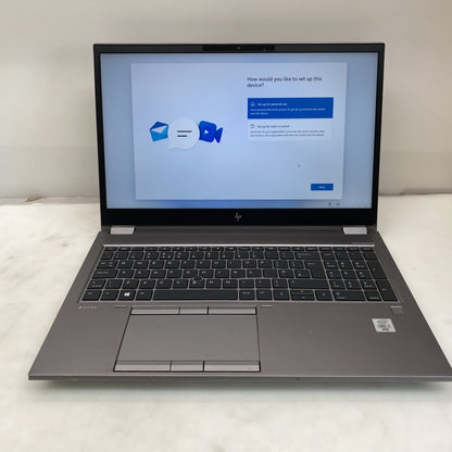 HP ZBook Fury 15 G7 Mobile Workstation i7-10850H 16GB RAM 477GB SSD Grade C