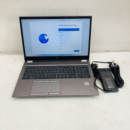 HP ZBook Fury 15 G7 Mobile Workstation i7-10850H 16GB RAM 477GB SSD Grade C