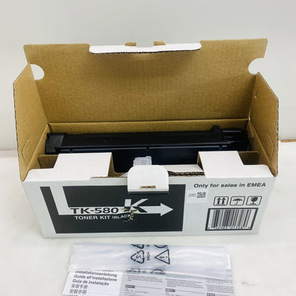 Kyocera TK-580K Black Toner Kit for FS-C5150DN / ECOSYS P6021cdn Grade A