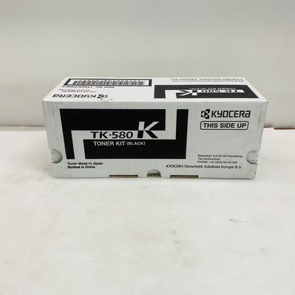 Kyocera TK-580K Black Toner Kit for FS-C5150DN / ECOSYS P6021cdn Grade A
