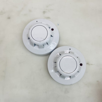 Apollo Series65 Ionisation Smoke Detectors (Pair) Used Mounting Bases Grade B