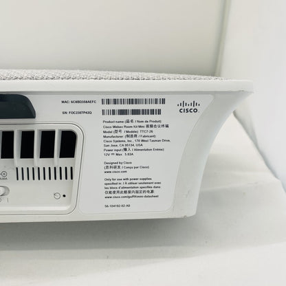 Cisco Webex Room Kit Mini TTC7-26 & Touch 10 TTC5-09 & Wall Mount (Grade B)