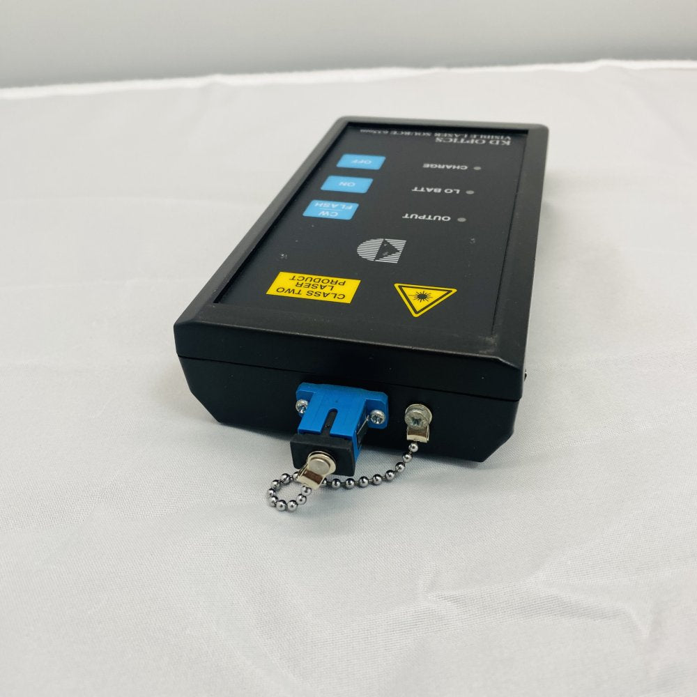 KD Optics Visible Laser Source 635nm SC Fiber Test Laser CW/Flash Grade C