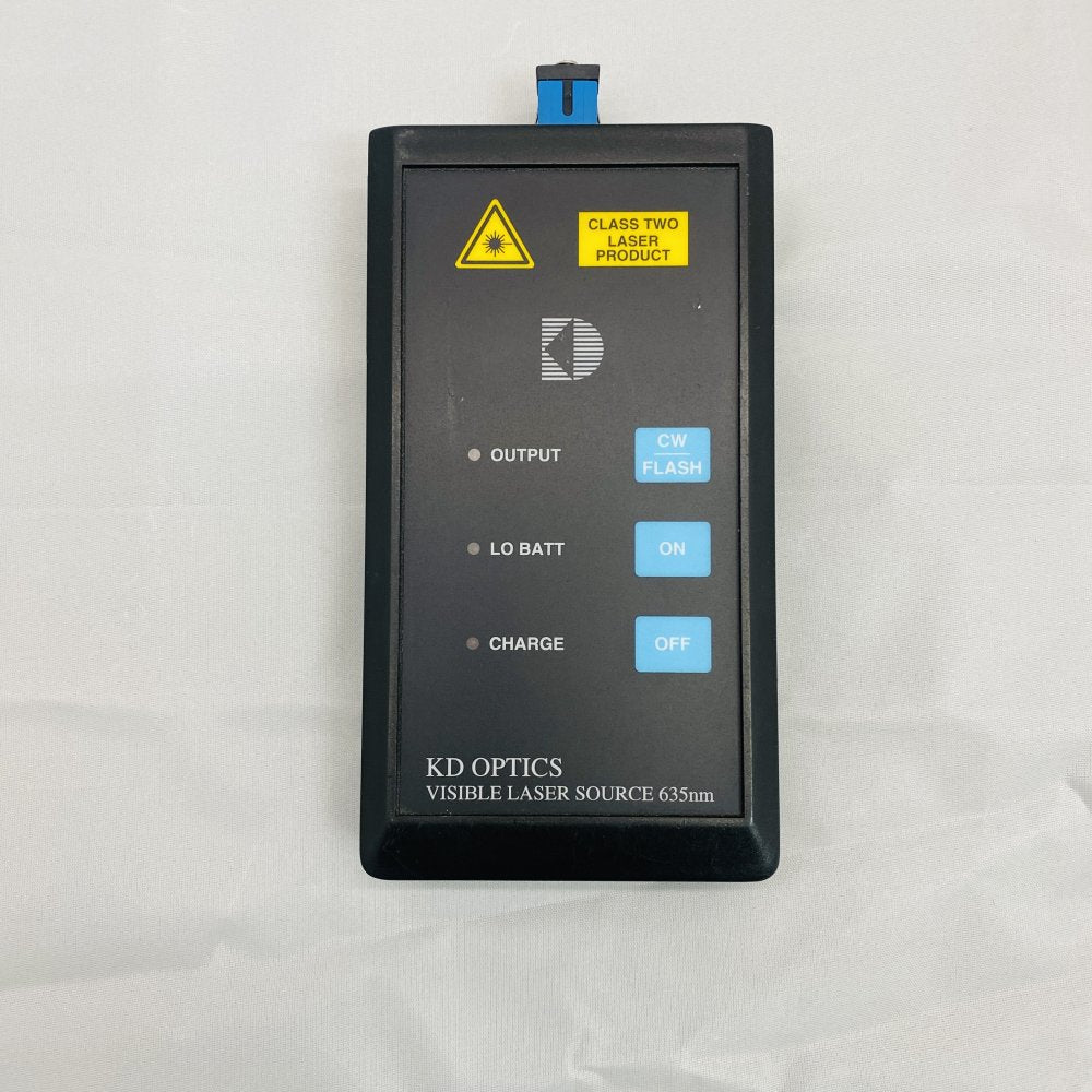 KD Optics Visible Laser Source 635nm SC Fiber Test Laser CW/Flash Grade C