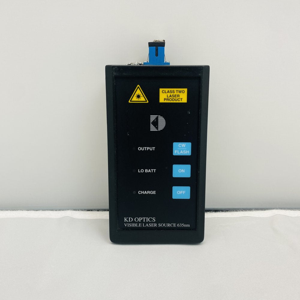 KD Optics Visible Laser Source 635nm SC Fiber Test Laser CW/Flash Grade C
