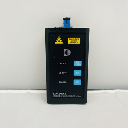KD Optics Visible Laser Source 635nm SC Fiber Test Laser CW/Flash Grade C