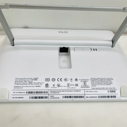 Cisco Webex Room Kit Mini TTC7-26 w/ Touch 10 TTC5-09 Controller (Grade A)