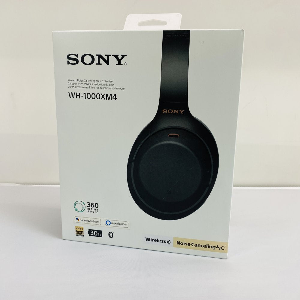 Sony WH-1000XM4 Wireless Noise Cancelling Headphones w/ Case & Cables