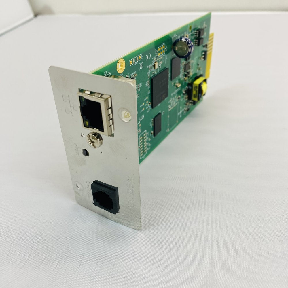 Netman208 Network Interface Module Card - RJ45 Ethernet & Serial Ports Grade B