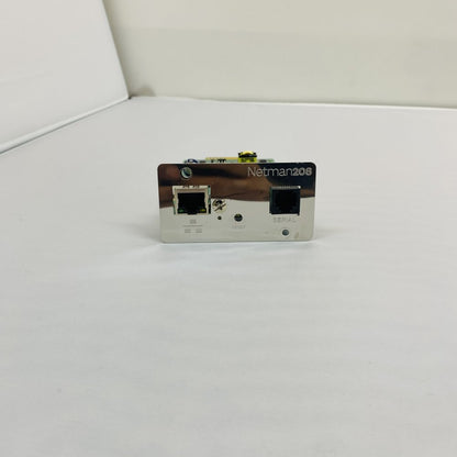 Netman208 Network Interface Module Card - RJ45 Ethernet & Serial Ports Grade B