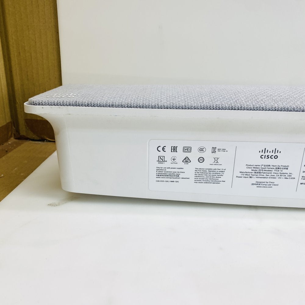 Cisco Webex Video Conference Kit Pro Quad Camera TTC8-10 - NO PSU (Grade D)