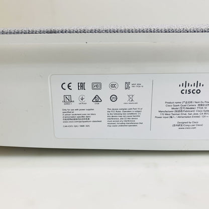 Cisco Spark Quad Camera Video Bar TTC8-10 Mounting Kit & Cables-NO PSU (Grade A)