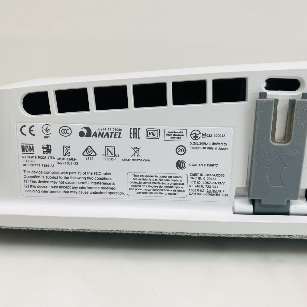 Cisco Webex Room Kit TTC7-23 + Cisco Room Navigator TTC5-15 & PSU (Grade A)