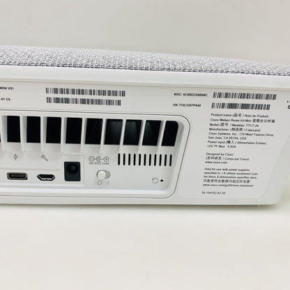 Cisco Webex Room Kit Mini TTC7-26 Video Bar + Cisco Touch 10 TTC5-09 (Grade A)