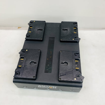 Anton Bauer LP4 4-Bay Gold Mount Battery Charger Dock Grade C