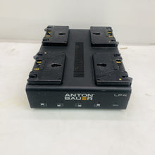 Anton Bauer LP4 4-Bay Gold Mount Battery Charger One Bay Faulty Grade D