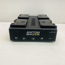 Anton Bauer LP4 4-Bay Gold Mount Battery Charger One Bay Faulty Grade D