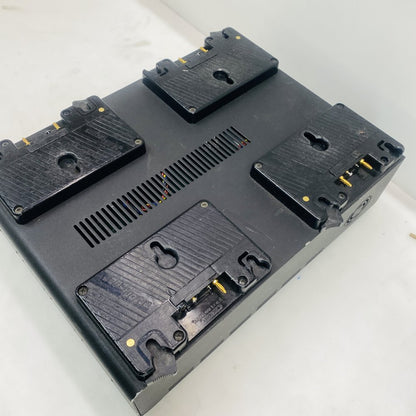 Anton Bauer LP4 4-Bay Gold Mount Battery Charger One Bay Faulty Grade D
