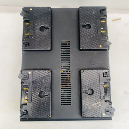 Anton Bauer LP4 4-Bay Gold Mount Battery Charger One Bay Faulty Grade D