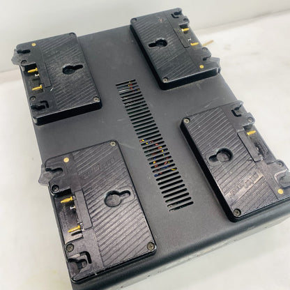 Anton Bauer LP4 4-Bay Gold Mount Battery Charger One Bay Faulty Grade D