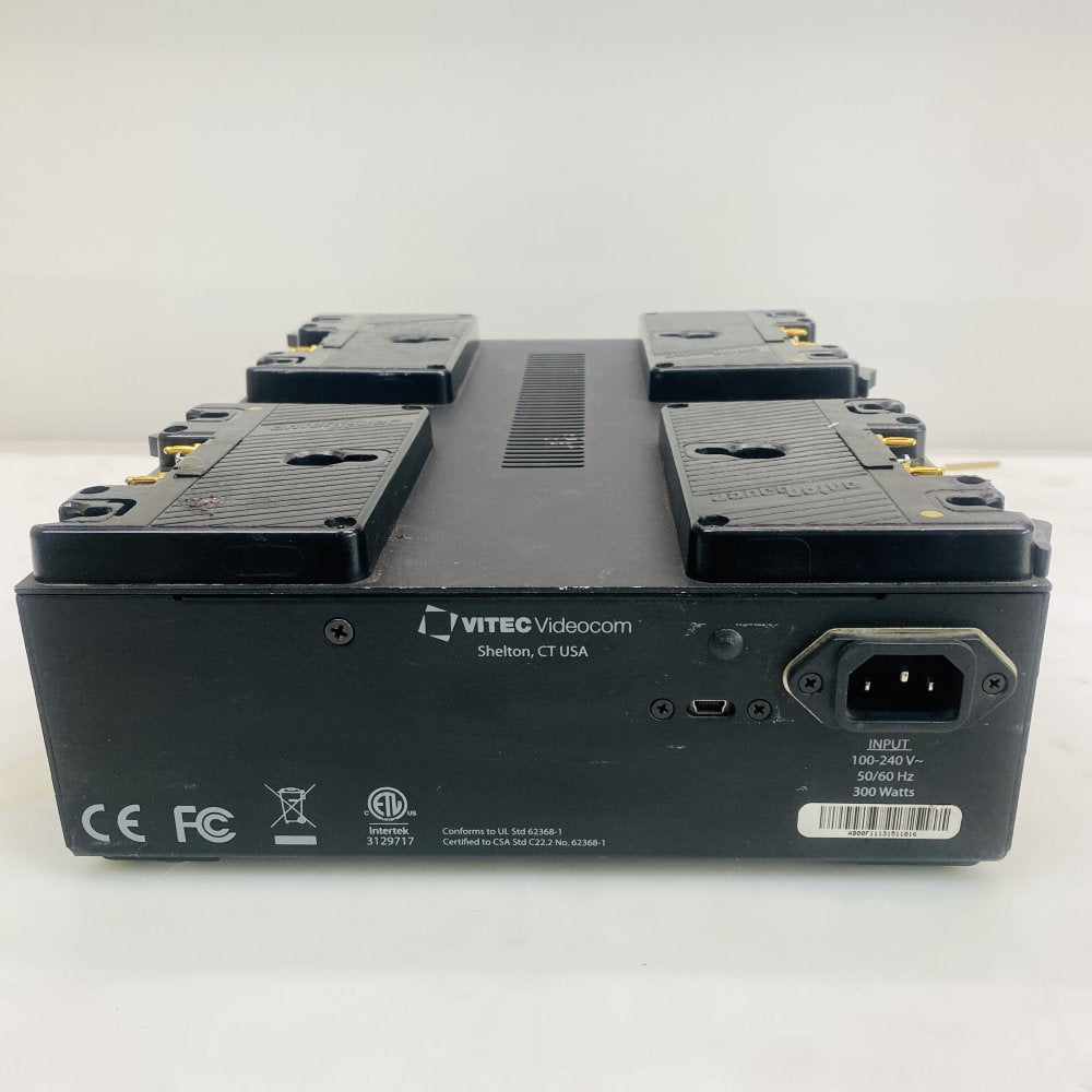 Anton Bauer LP4 4-Bay Gold Mount Battery Charger One Bay Faulty Grade D