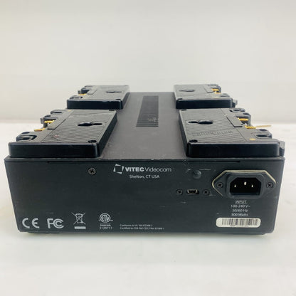 Anton Bauer LP4 4-Bay Gold Mount Battery Charger One Bay Faulty Grade D
