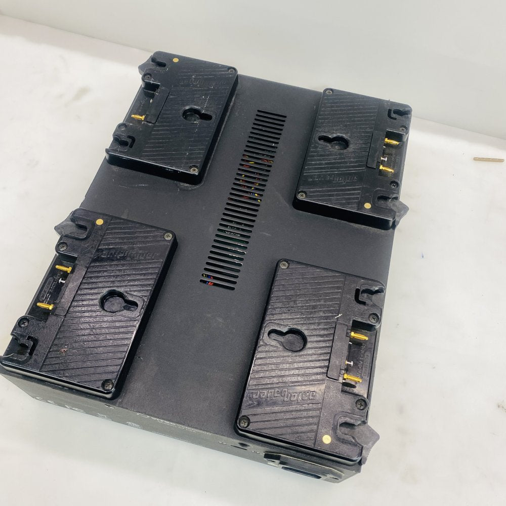 Anton Bauer LP4 4-Bay Gold Mount Battery Charger One Bay Faulty Grade D