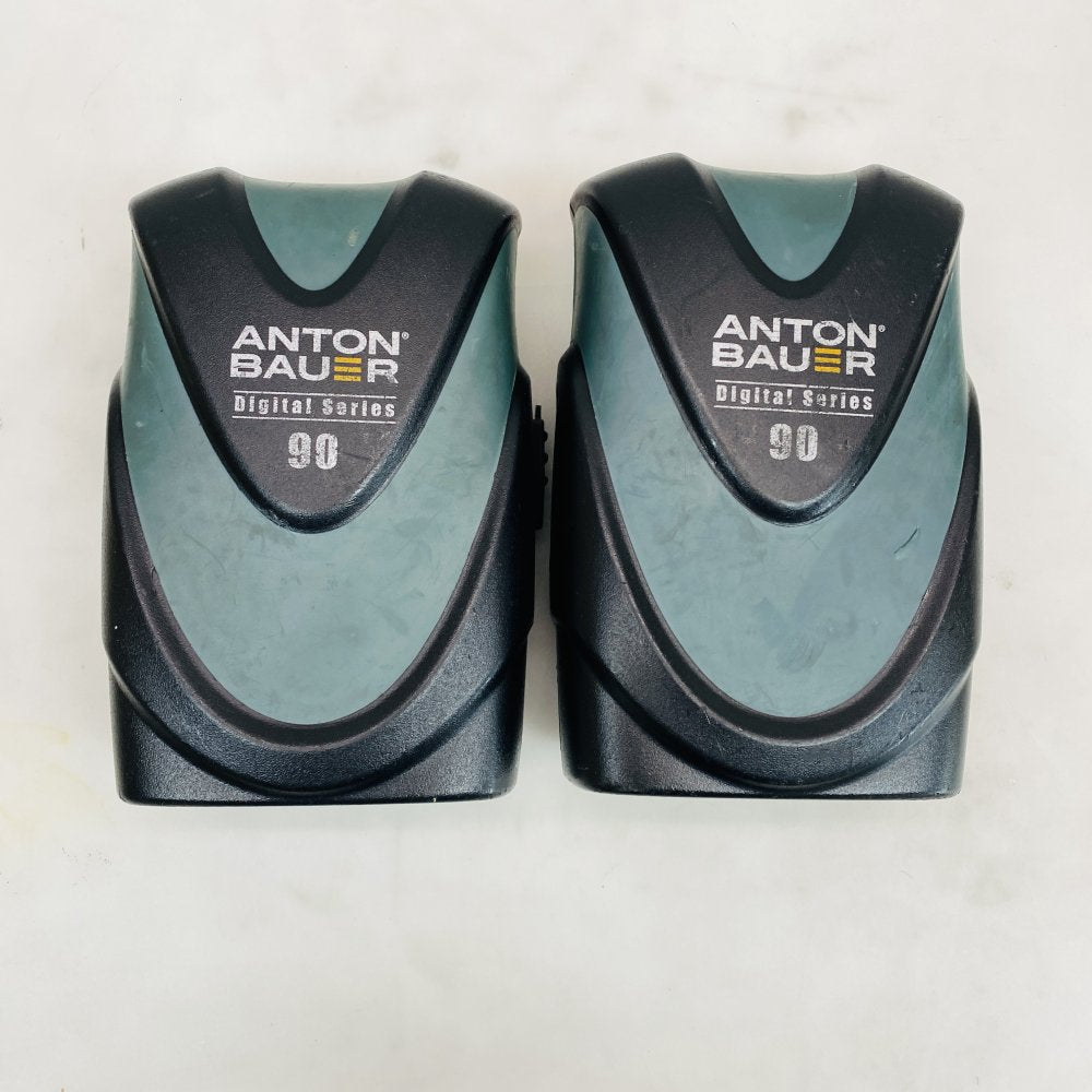 Anton Bauer Digital Series 90 14.4V 6000mAh Li-ion Camera Batteries Pair Grade C