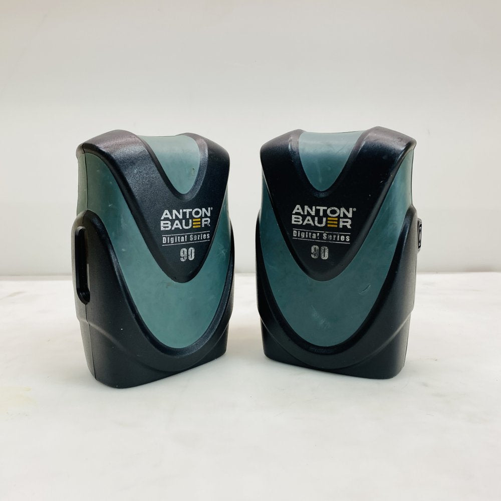 Anton Bauer Digital Series 90 14.4V 6000mAh Li-ion Camera Batteries Pair Grade C