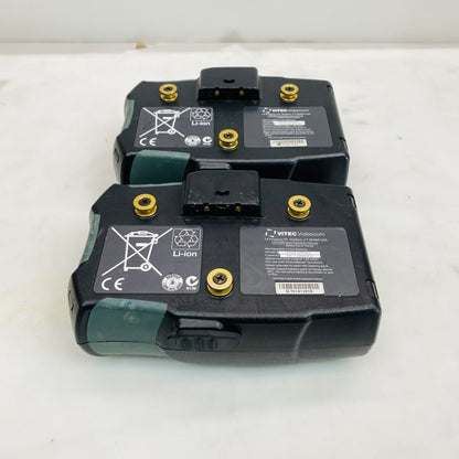 Anton Bauer Digital Series 90 14.4V 6000mAh Li-ion Camera Batteries Pair Grade C