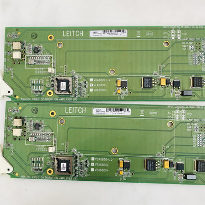 Leitch VEA6800+ VEA6800+D Analog Video Distribution Amplifier Boards Grade B