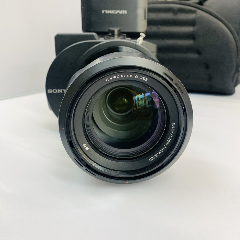 Sony NEX-FS700EK Camera + E PZ 18-105mm G OSS Lens, Bag & Batteries Grade B