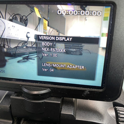 Sony NEX-FS700EK Camera + E PZ 18-105mm G OSS Lens, Bag & Batteries Grade B