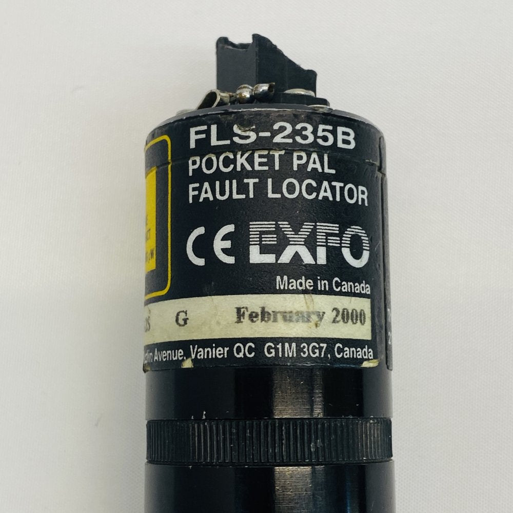 EXFO FLS-235B Pocket Pal Fault Locator w/ Case Grade D