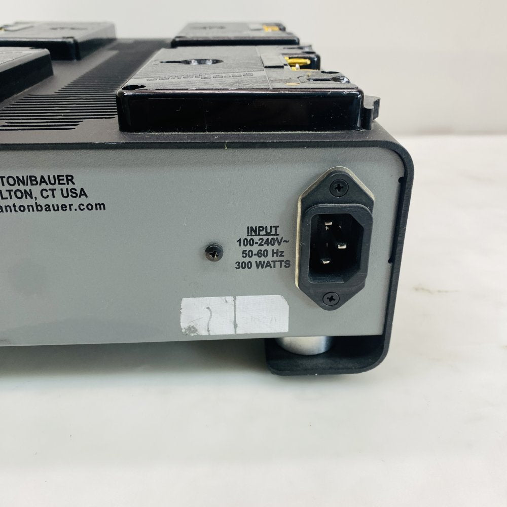 Anton/Bauer TM4 4-Bay Gold Mount Battery Charger 15V 70W Grade C