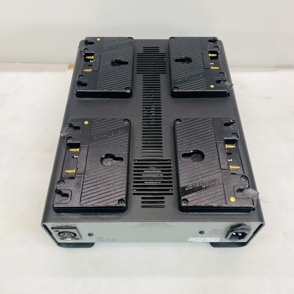 Anton/Bauer TM4 4-Bay Gold Mount Battery Charger 15V 70W Grade C
