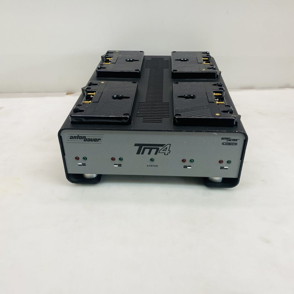 Anton/Bauer TM4 4-Bay Gold Mount Battery Charger 15V 70W Grade C
