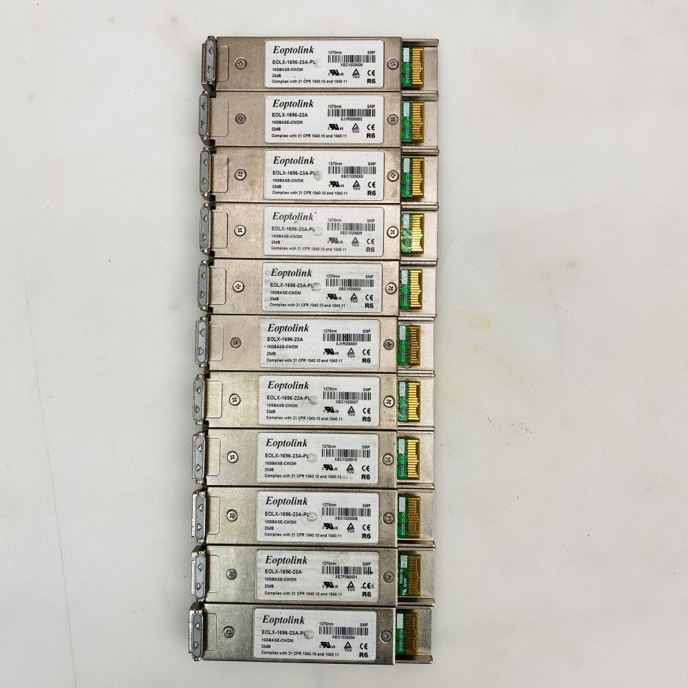 Job Lot Teracue ENC-300-SDI H.264 Encoders & Eoptolink EOLX-1696 CWDM SFPs
