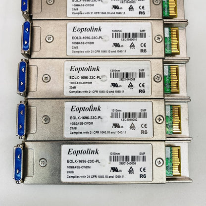 Job Lot Teracue ENC-300-SDI H.264 Encoders & Eoptolink EOLX-1696 CWDM SFPs