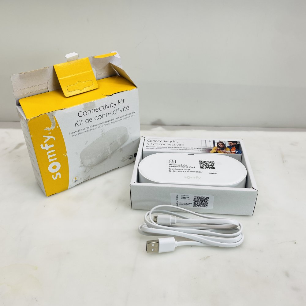 Somfy Connectivity Kit (TaHoma) Smart Home Hub with USB Cable Grade A