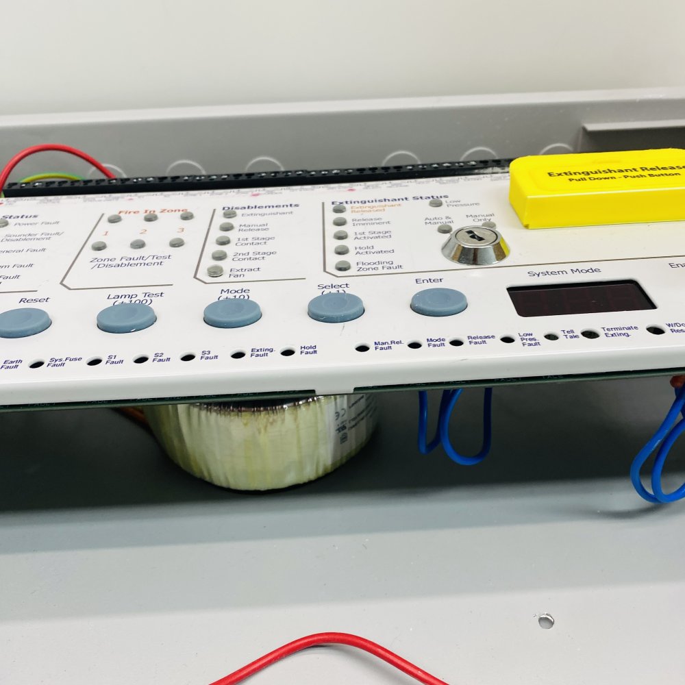 Inergen TF11031F2 Extinguishant Control Panel - Tyco Fire System Grade B