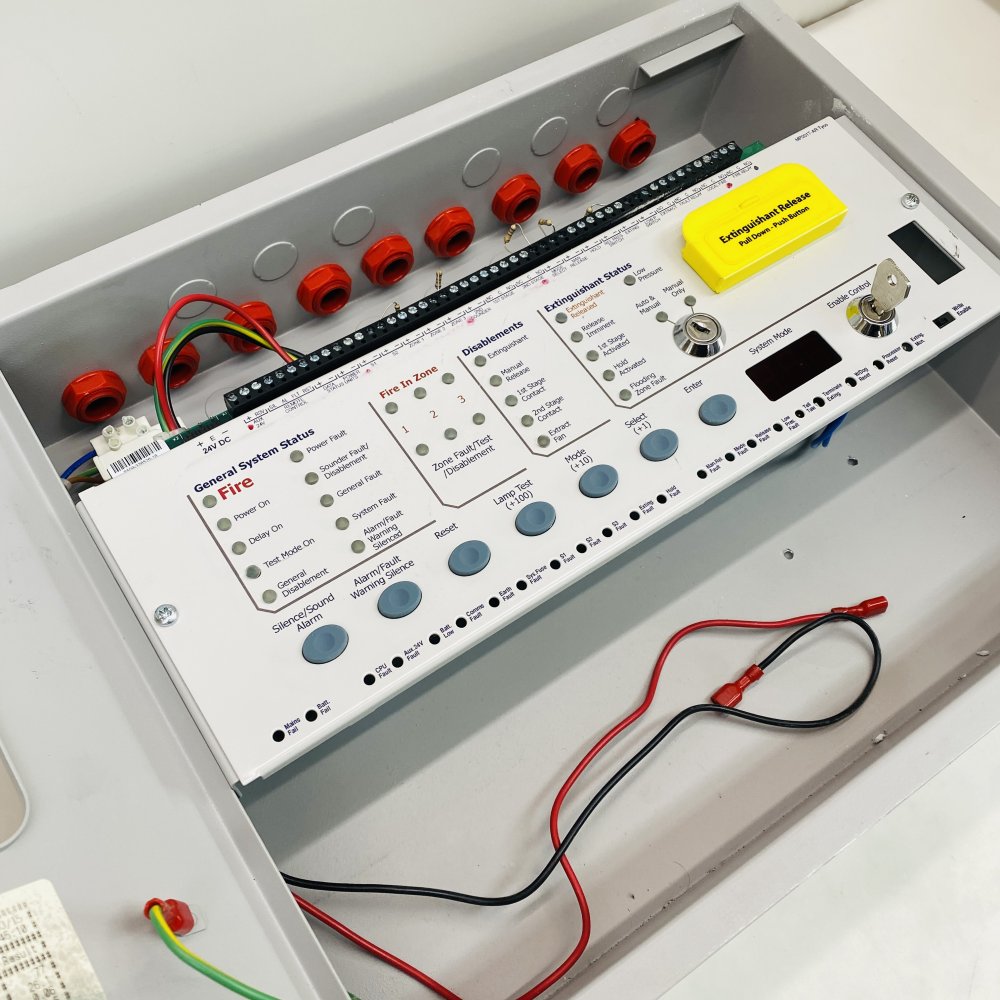 Inergen TF11031F2 Extinguishant Control Panel - Tyco Fire System Grade B