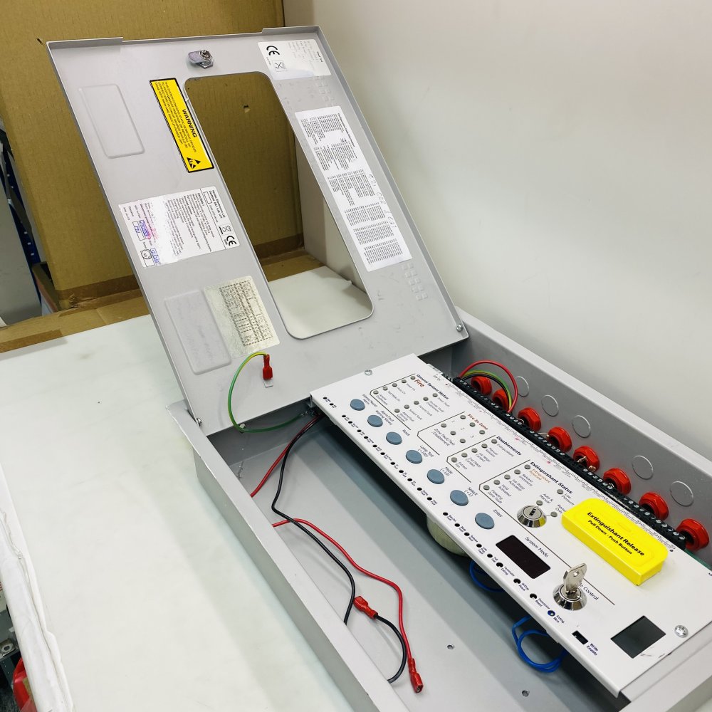 Inergen TF11031F2 Extinguishant Control Panel - Tyco Fire System Grade B