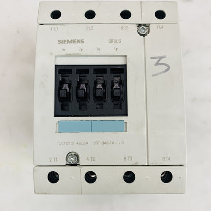 Siemens SIRIUS 3RT1346-1AP00 Contactor 140A AC-1 Industrial Grade C