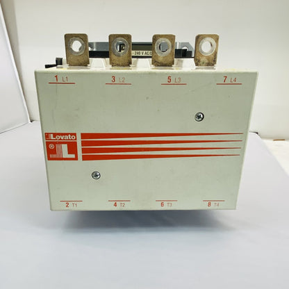 Lovato B400 400 Industrial Contactor 3-Phase 400A Grade C