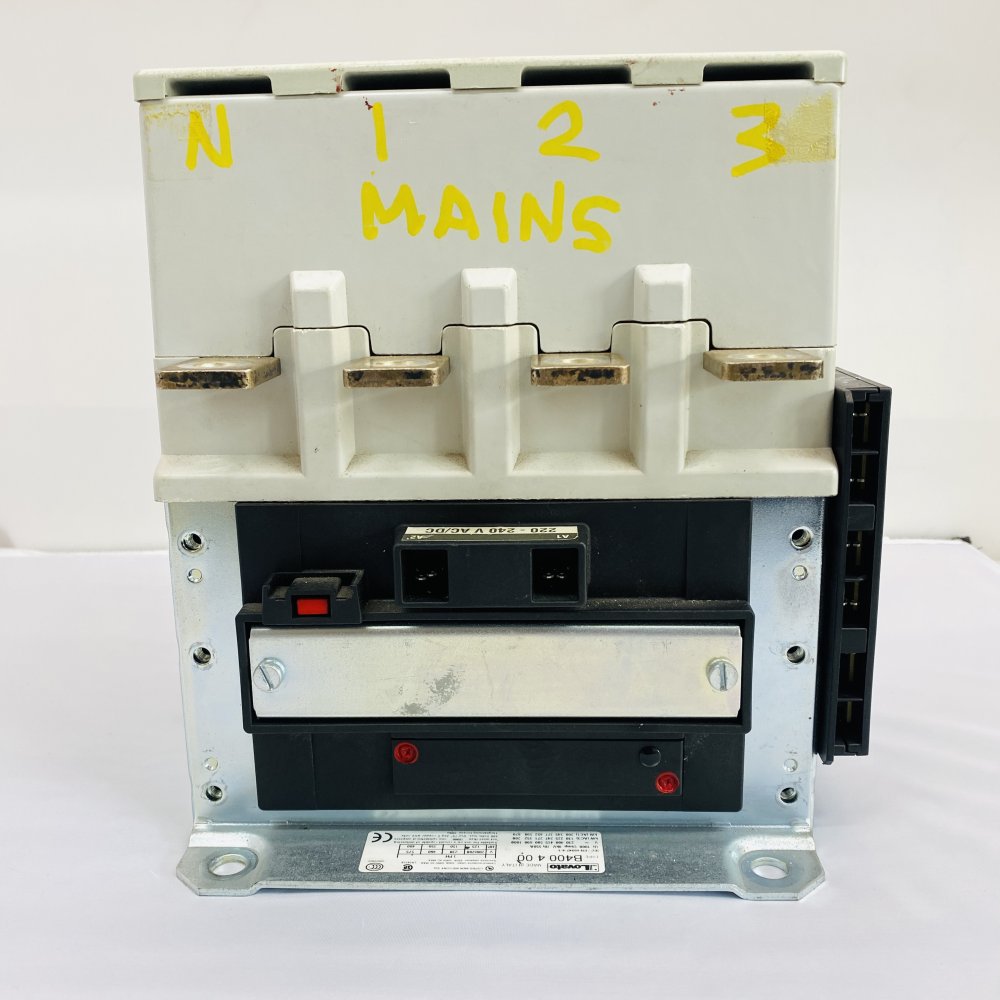 Lovato B400 400 Industrial Contactor 3-Phase 400A Grade C