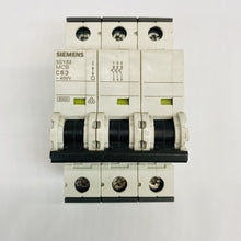 Siemens 5SY63 C63 3P MCB 63A 400V Miniature Circuit Breaker Grade B